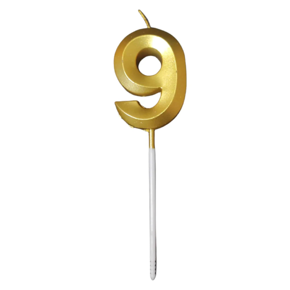 Number Nine Candle - Gold