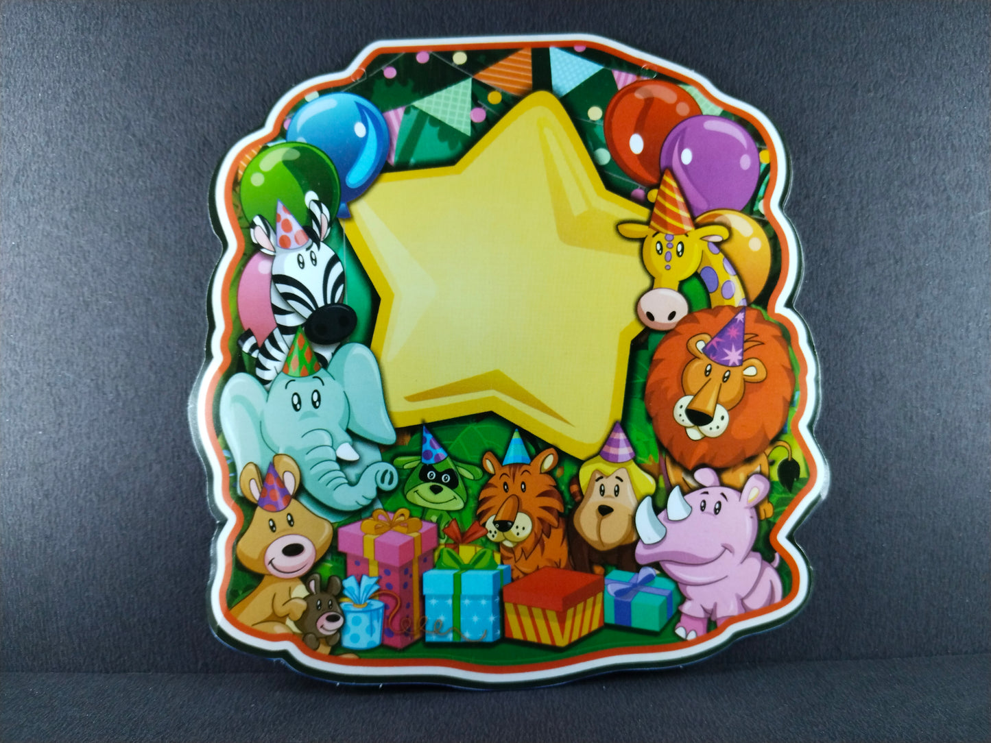 Birthday Banner - Animal Theme for Simple birthday decorations at Home