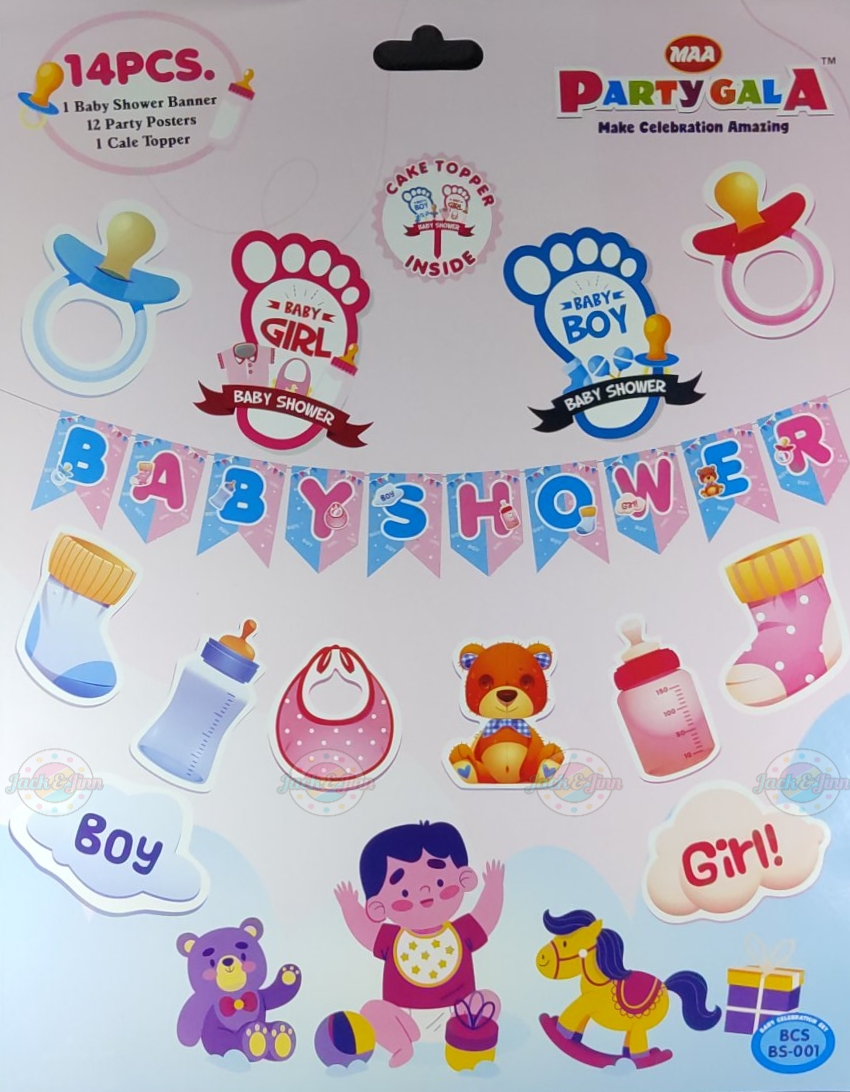 Baby Shower Decoration Kit - Jack&Jinn