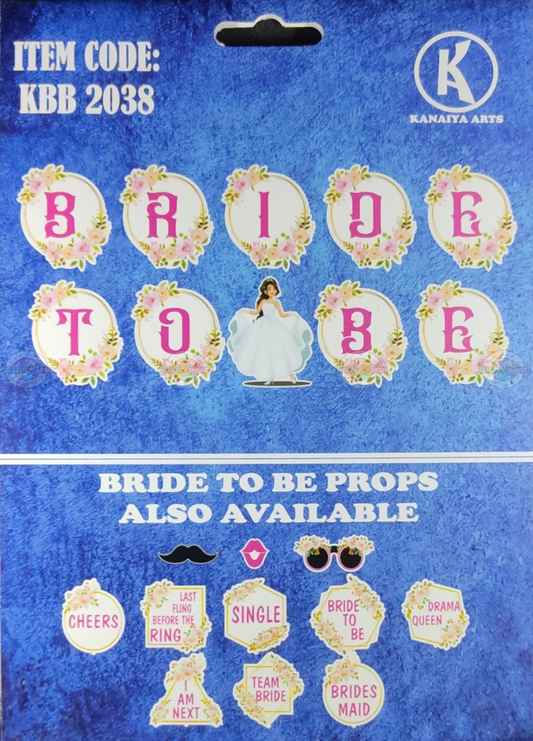 Bride To Be Floral Banner - Jack&Jinn