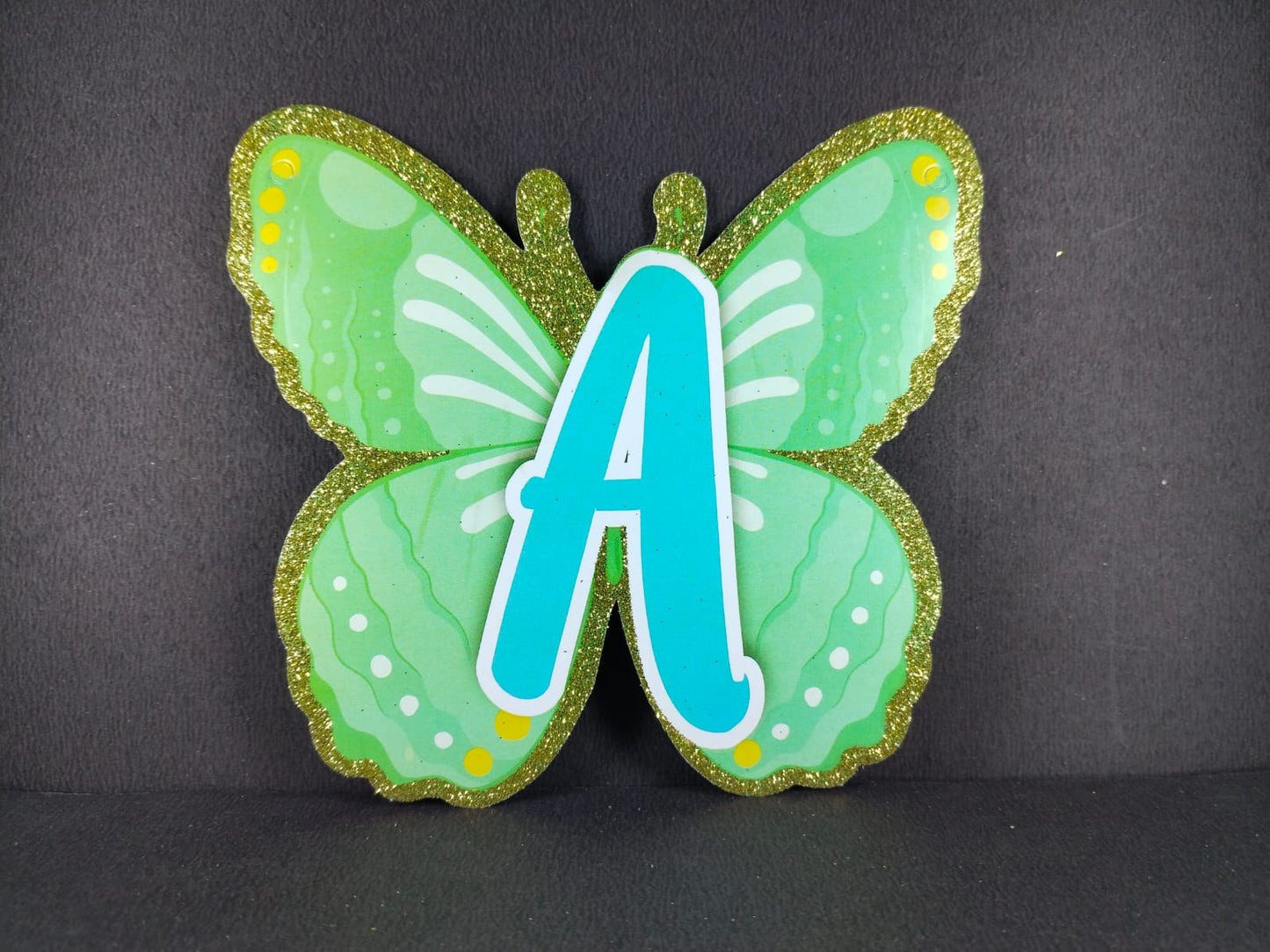Birthday Banner - Butterfly Theme for Simple birthday decorations at Home - Butterfly Shaped
