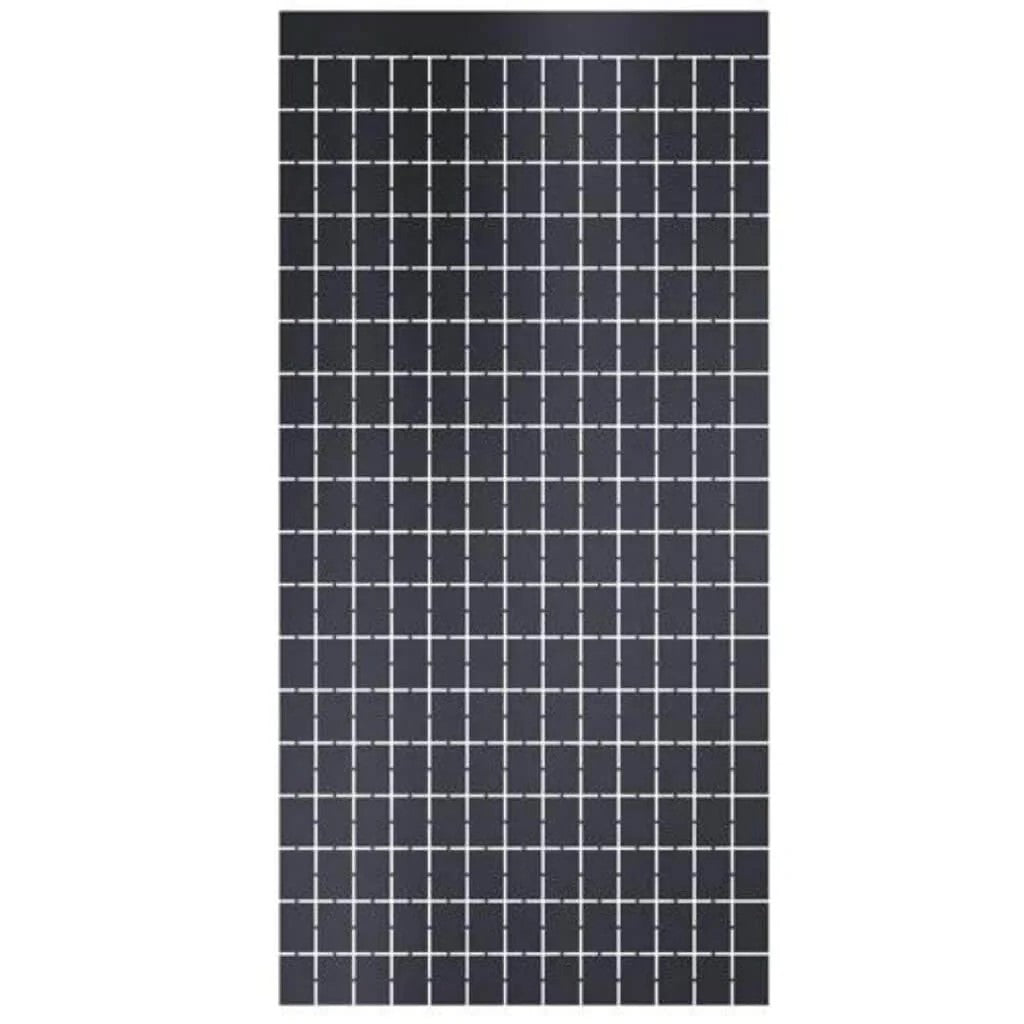 Large Square Foil Curtain backdrop - Black for Simple Birthday Decorations at Home - Jack&Jinn
