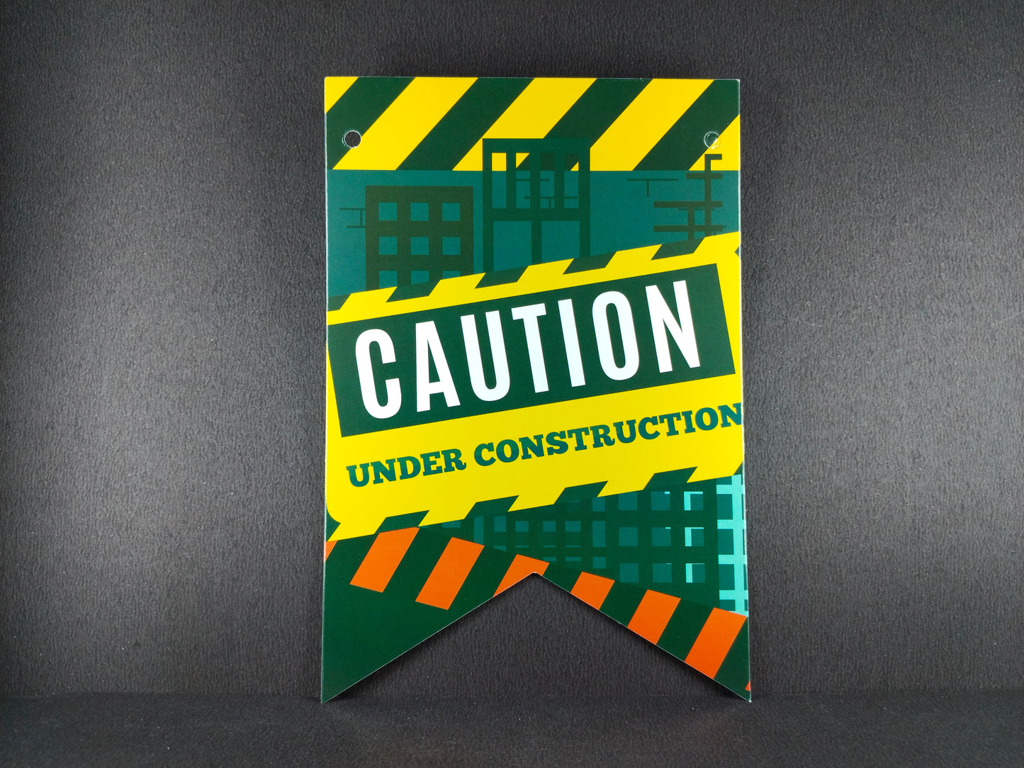 Birthday Banner - Construction Theme for Simple birthday decorations at Home