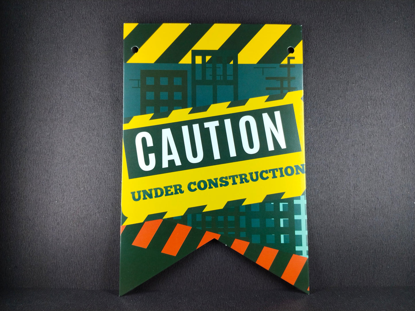 Birthday Banner - Construction Theme for Simple birthday decorations at Home