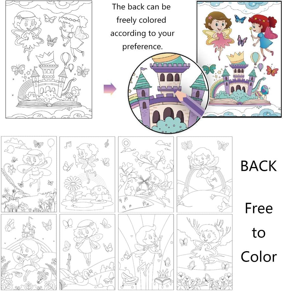 Fairy Art Cards and Scratch Book