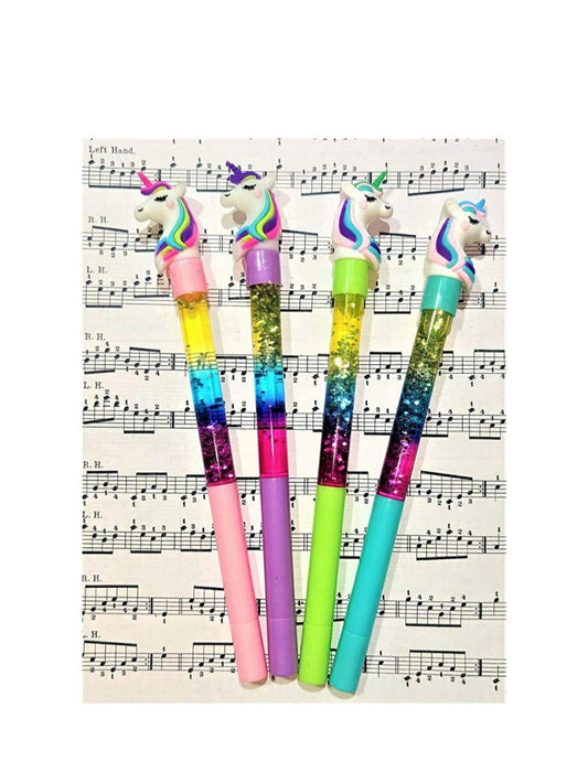 Glitter Unicorn Pen - Return Gift - 1 Piece