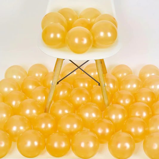 Exclusive Gold Metallic Balloons for Stunning Decorations - Jack&Jinn
