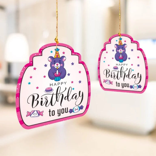 Happy Birthday Hangings - 10 pcs pack