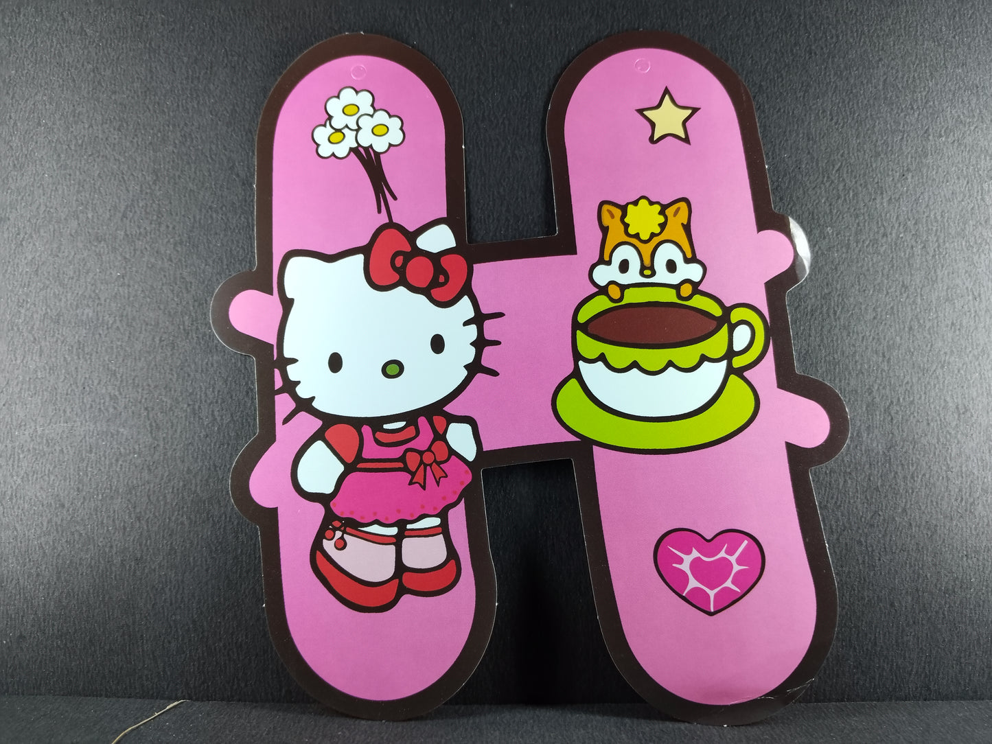 Birthday Banner - Hello Kitty Theme Banner for Simple birthday decorations at Home