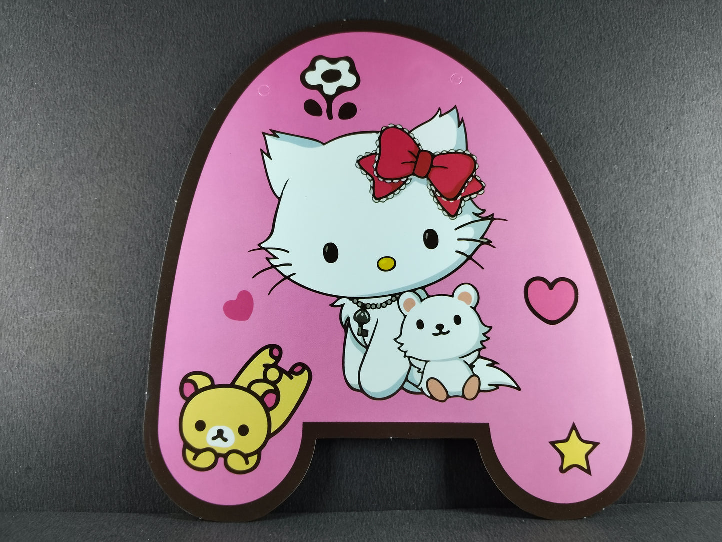Birthday Banner - Hello Kitty Theme Banner for Simple birthday decorations at Home
