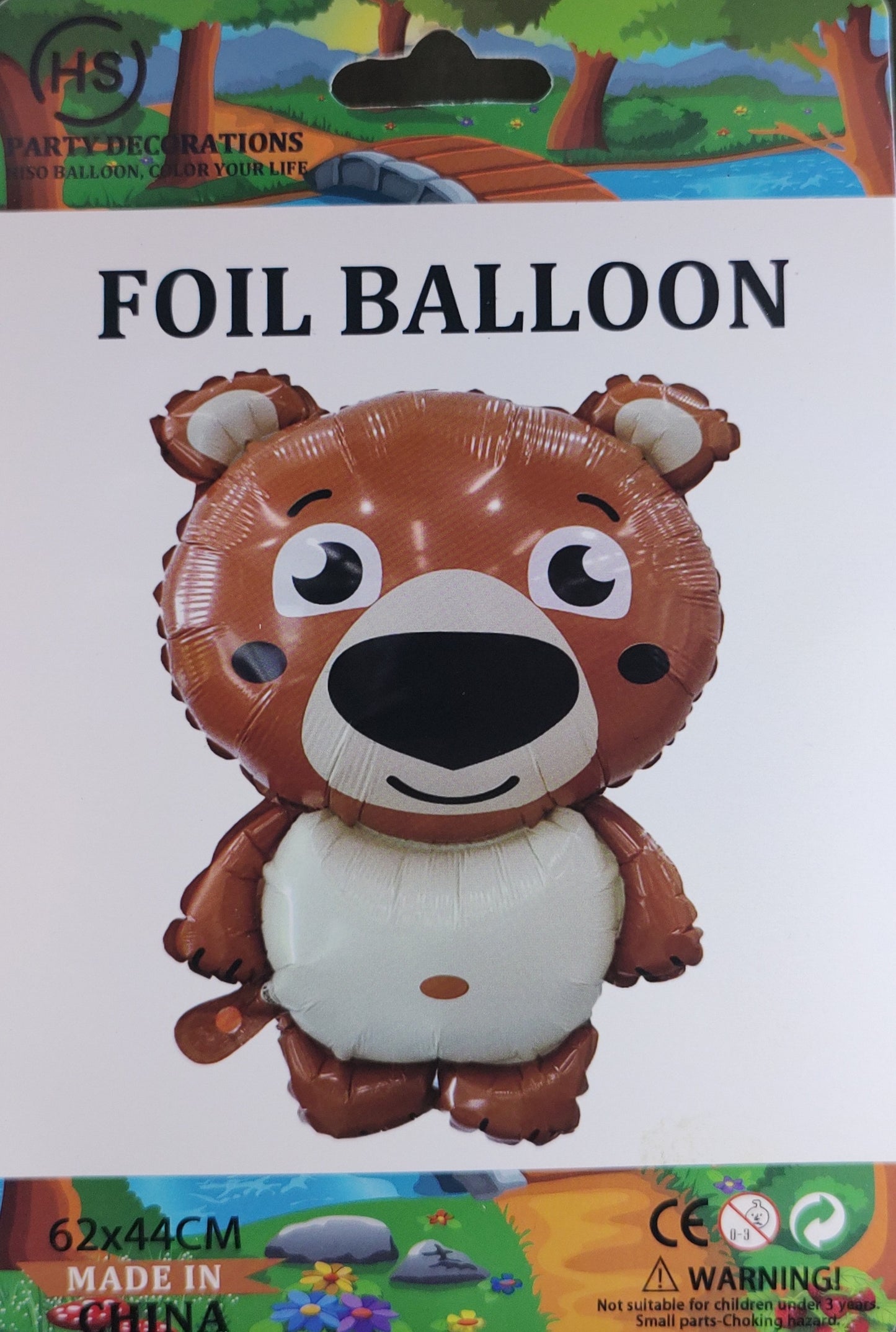 Teddy Foil Balloon - Jack&Jinn