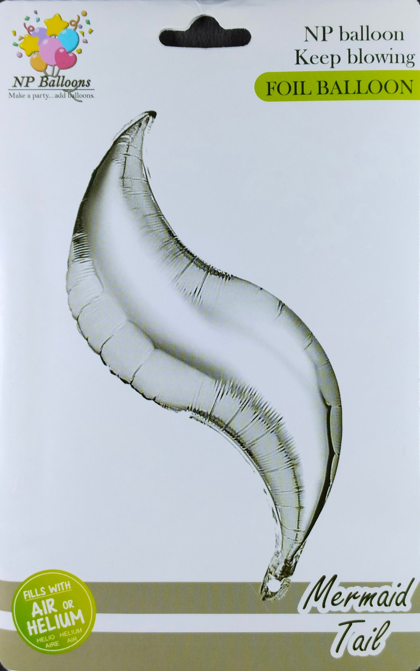 Mermaid Tail Foil Balloon Single - Jack&Jinn