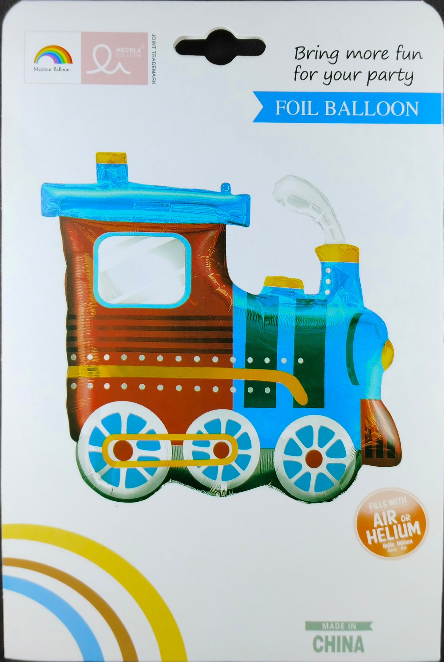 Train Foil Balloon Single - Jack&Jinn