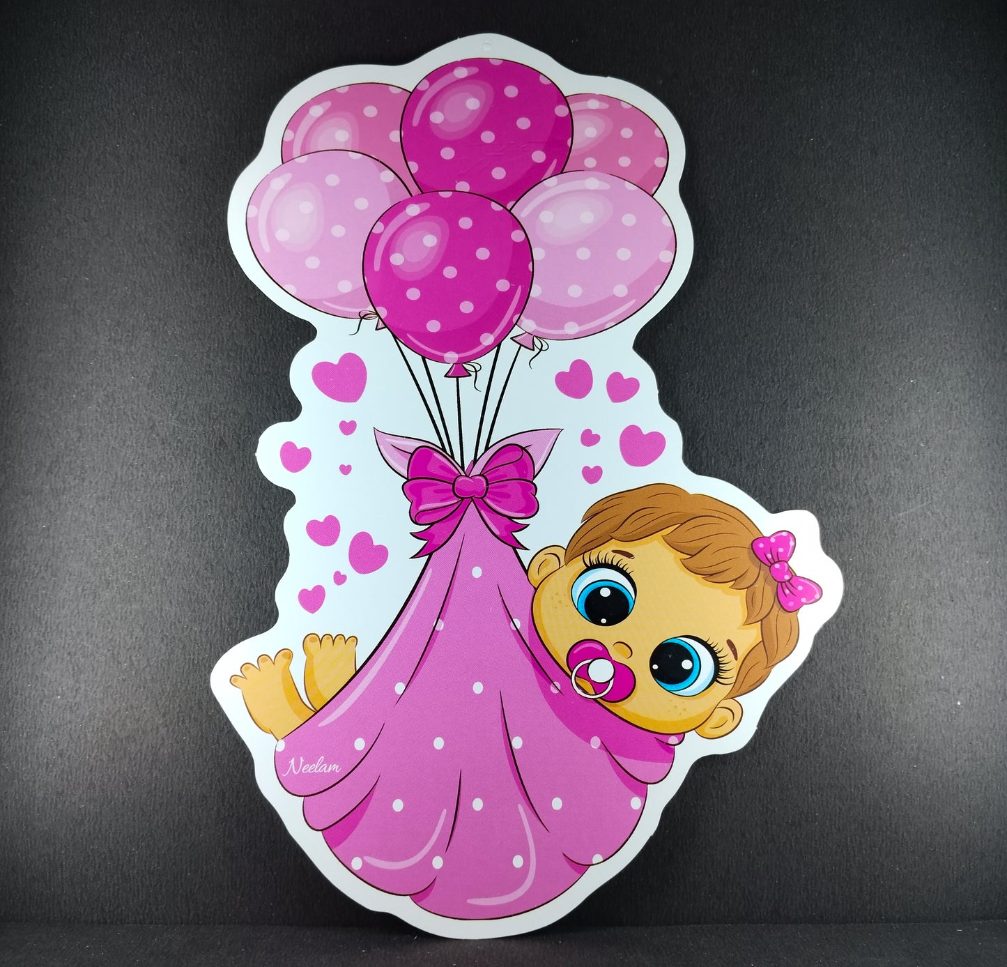 Welcome Baby Danglers - Girl