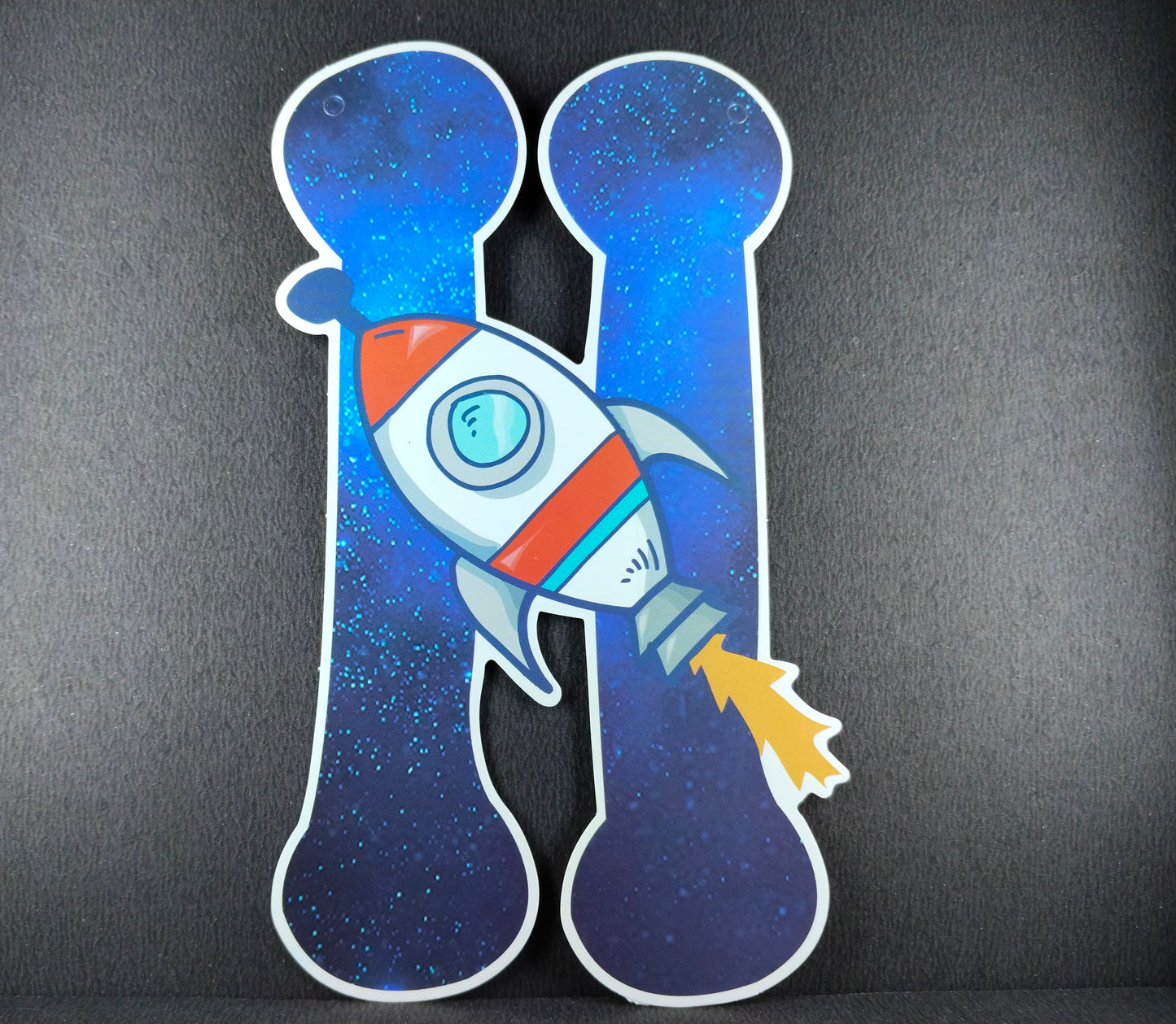 Birthday Banner - Space Theme for Simple Birthday Decorations at Home
