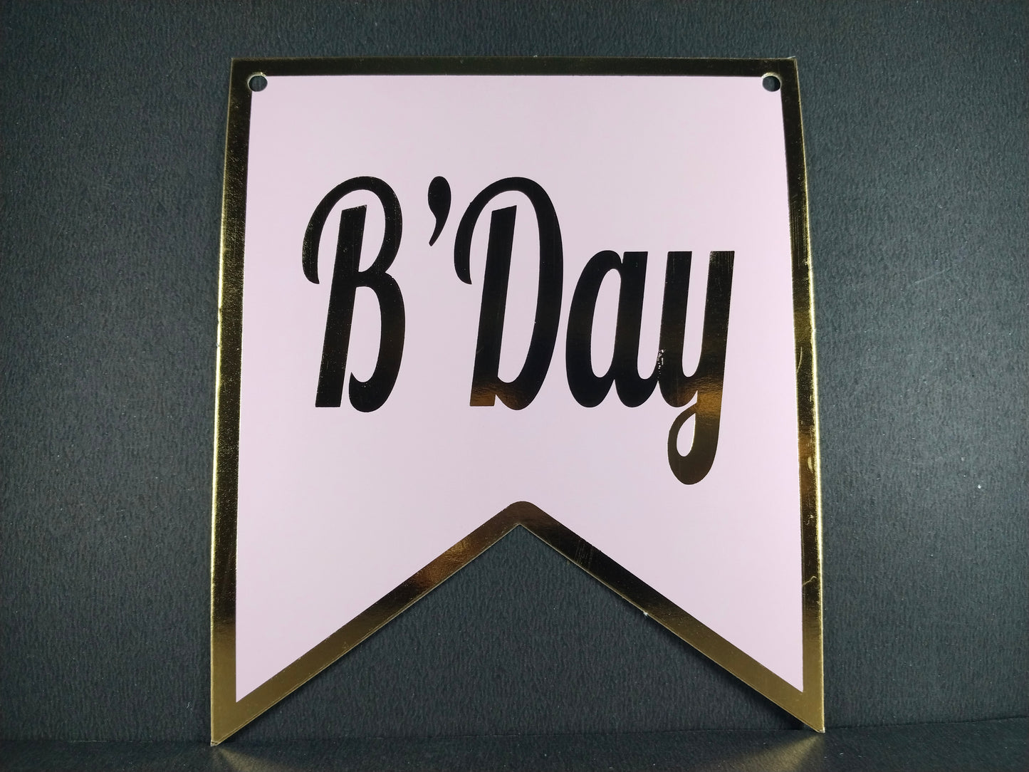 Half Birthday Banner - Pink