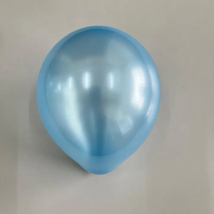 Exclusive Light Blue Metallic Balloons for Stunning Decorations - Jack&Jinn