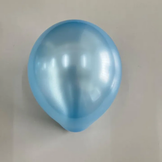 Exclusive Light Blue Metallic Balloons for Stunning Decorations - Jack&Jinn