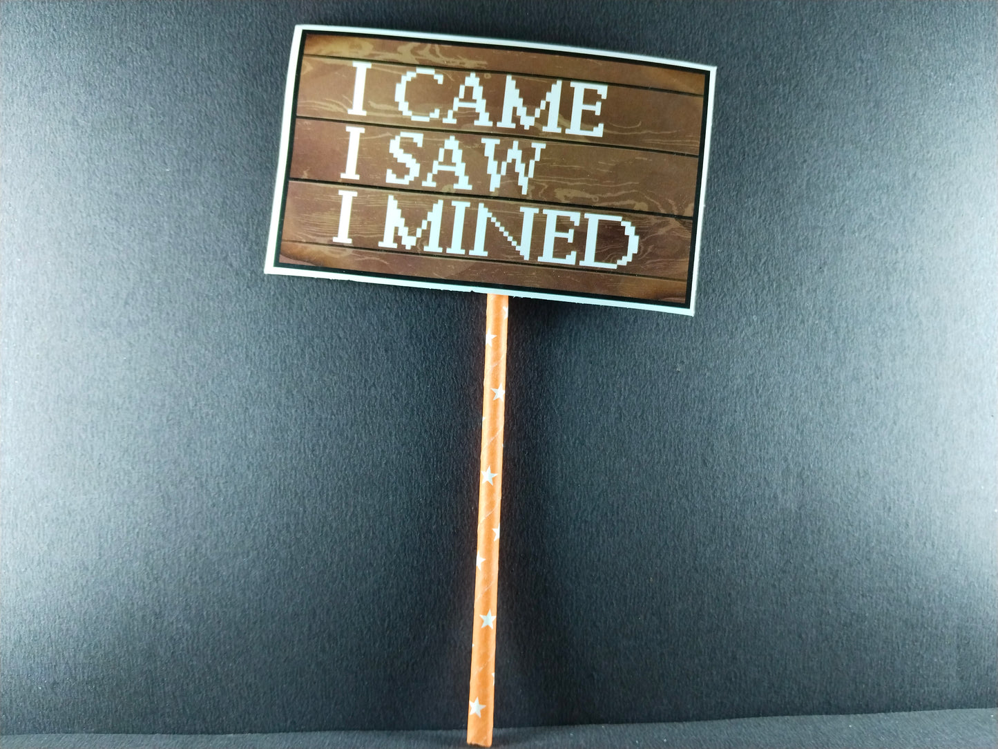Birthday Decoration Kit - Mine Craft Theme for Simple Birthday Decorations at Home