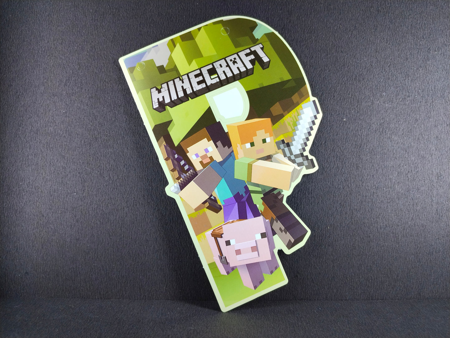 Birthday Banner - Mine Craft Theme for Simple birthday decorations at Home