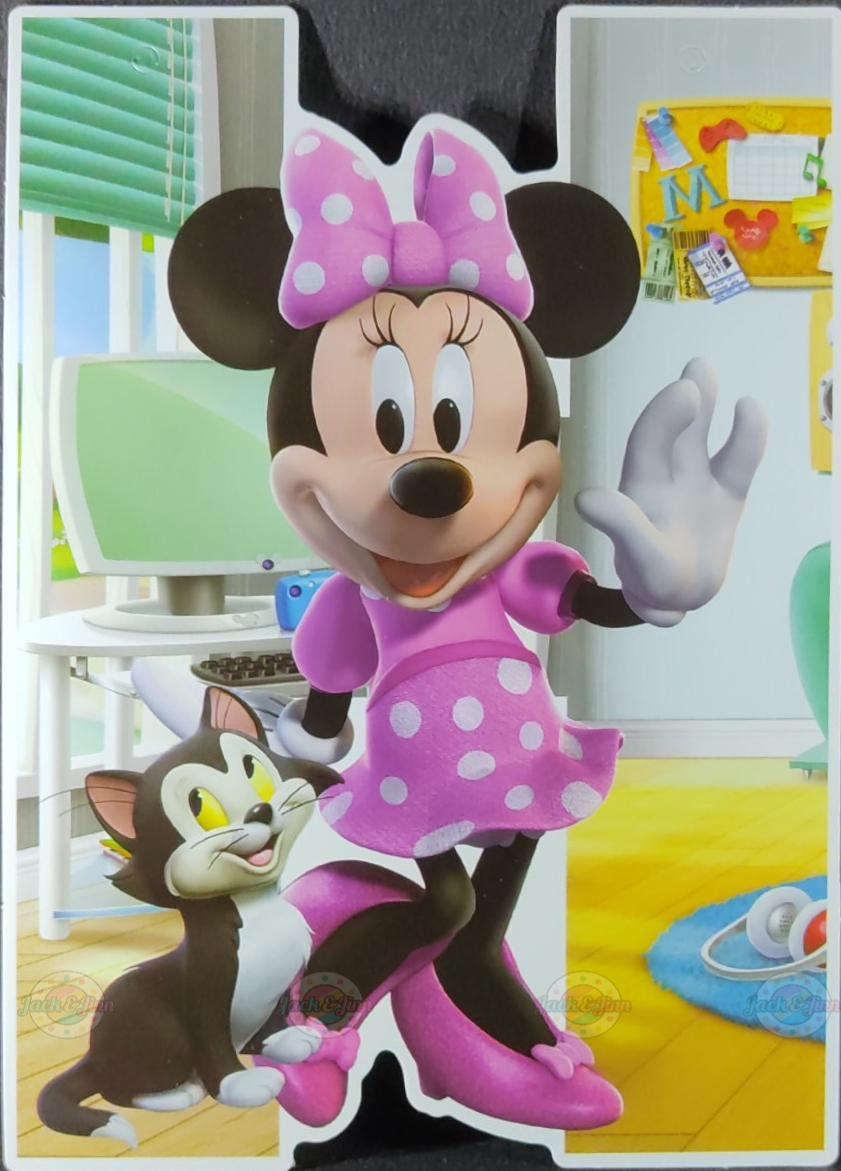 Birthday Banner - Minnie Mouse Theme for Simple Birthday Decorations at Home - Jack&Jinn