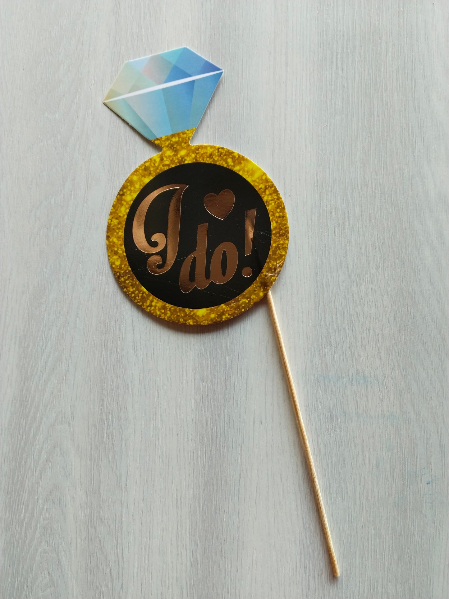 Photo Props for Just Married Celebrations - 19 Pieces