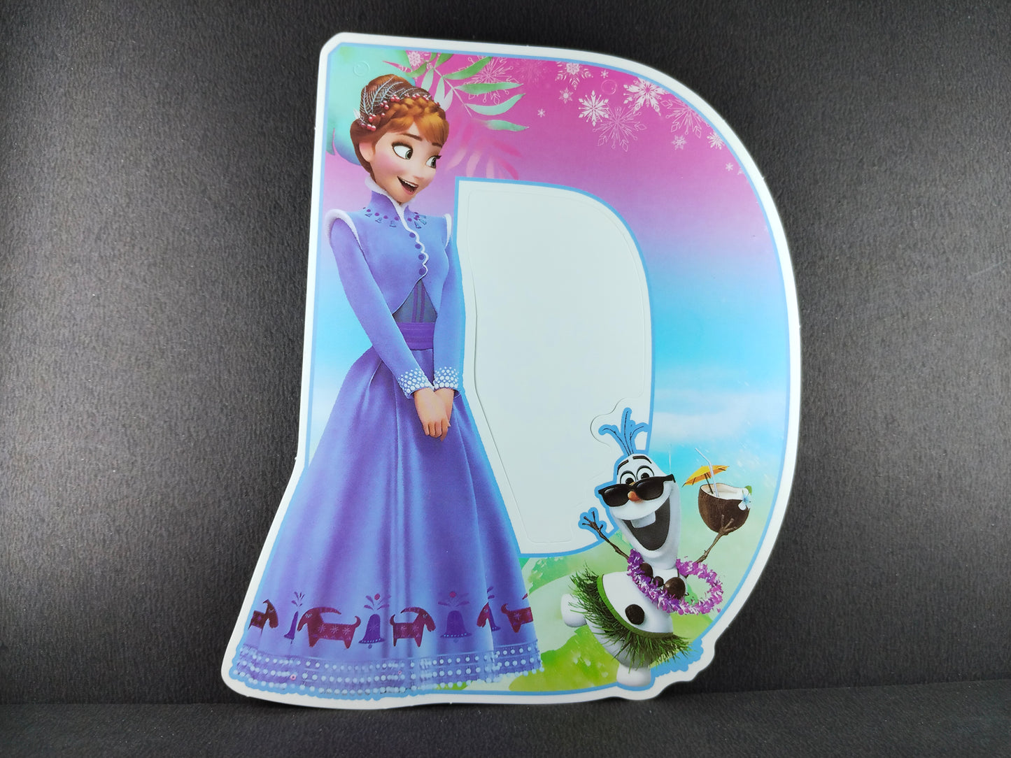 Birthday Banner - Princess Theme Banner for Simple birthday decorations at Home