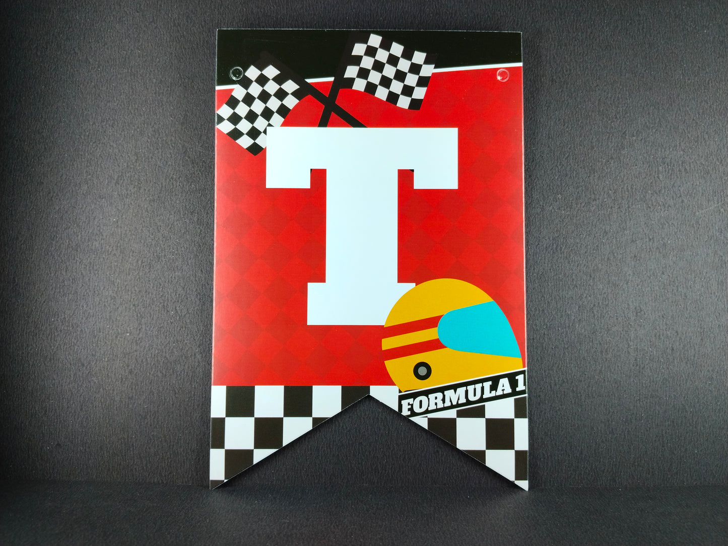 Birthday Banner - Racing Theme for Simple birthday decorations at Home