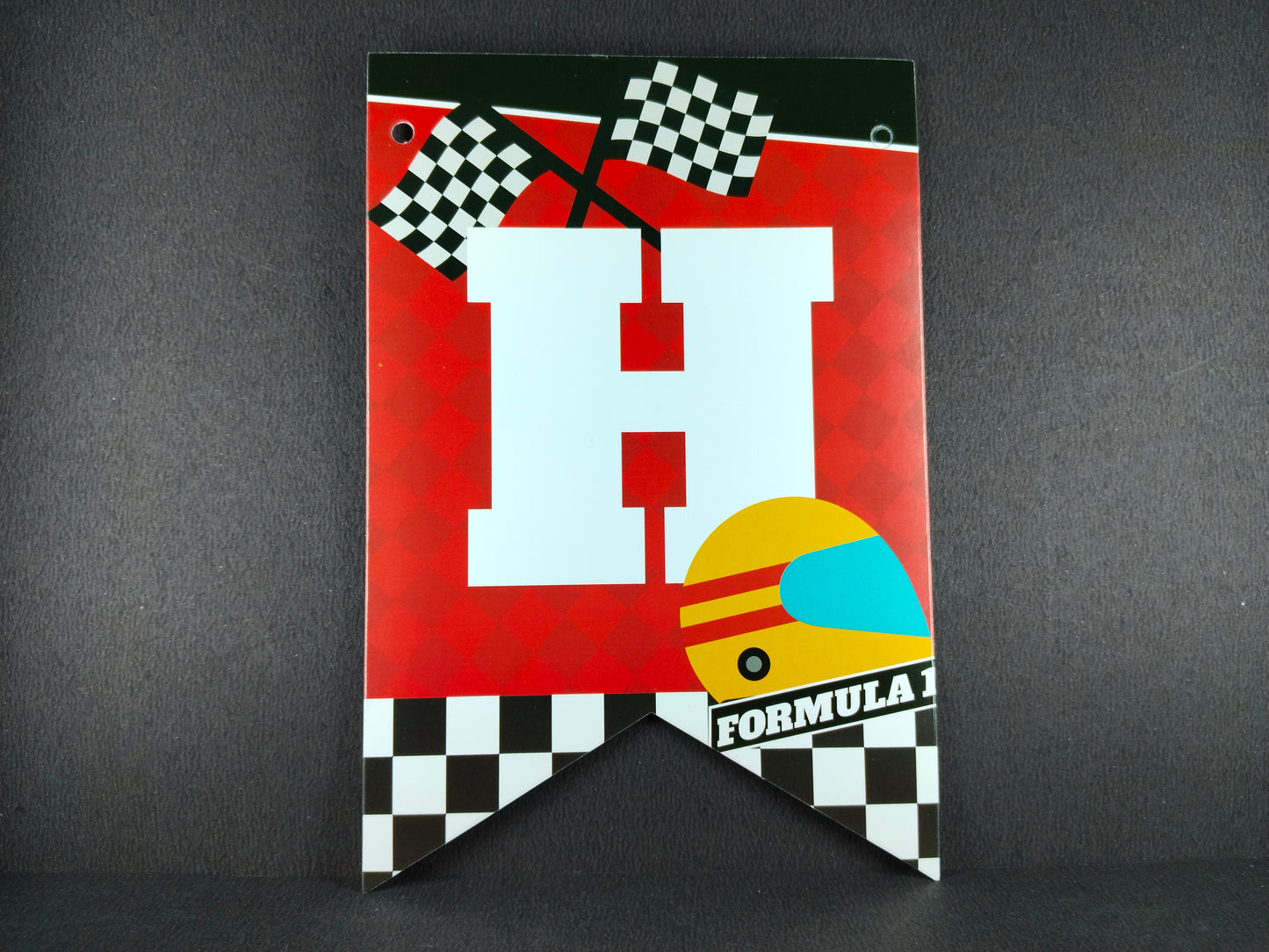 Birthday Banner - Racing Theme for Simple birthday decorations at Home