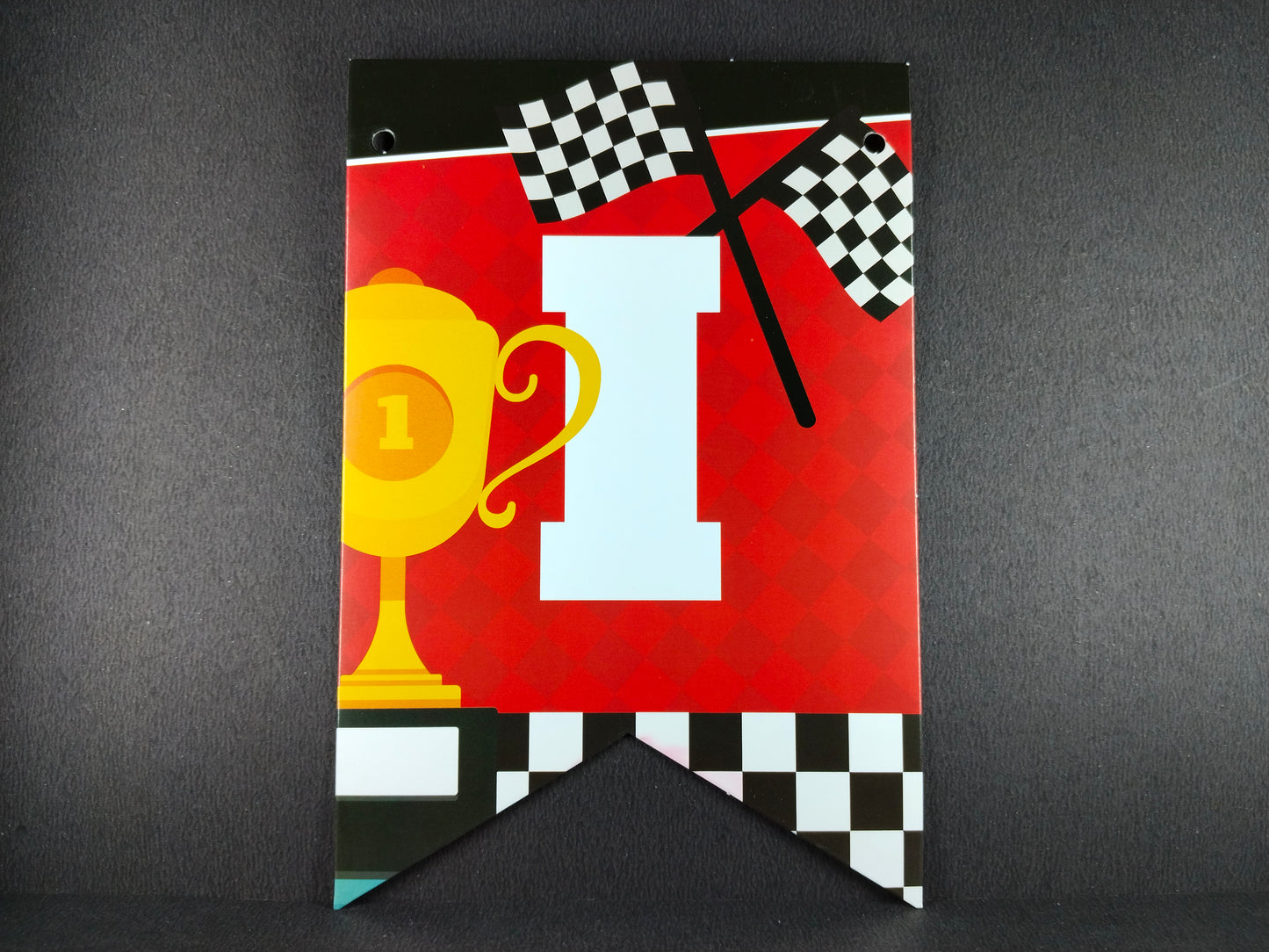 Birthday Banner - Racing Theme for Simple birthday decorations at Home