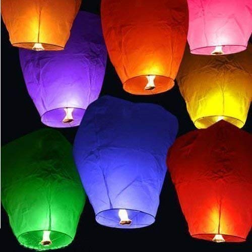 Sky Lanterns  - Assorted Colors - 1 piece