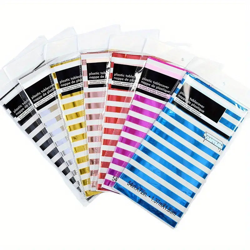 Table Cover - Foil Material for Birthday Decorations