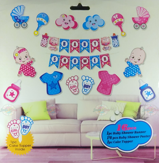 Baby Shower Decoration Kit - Jack&Jinn