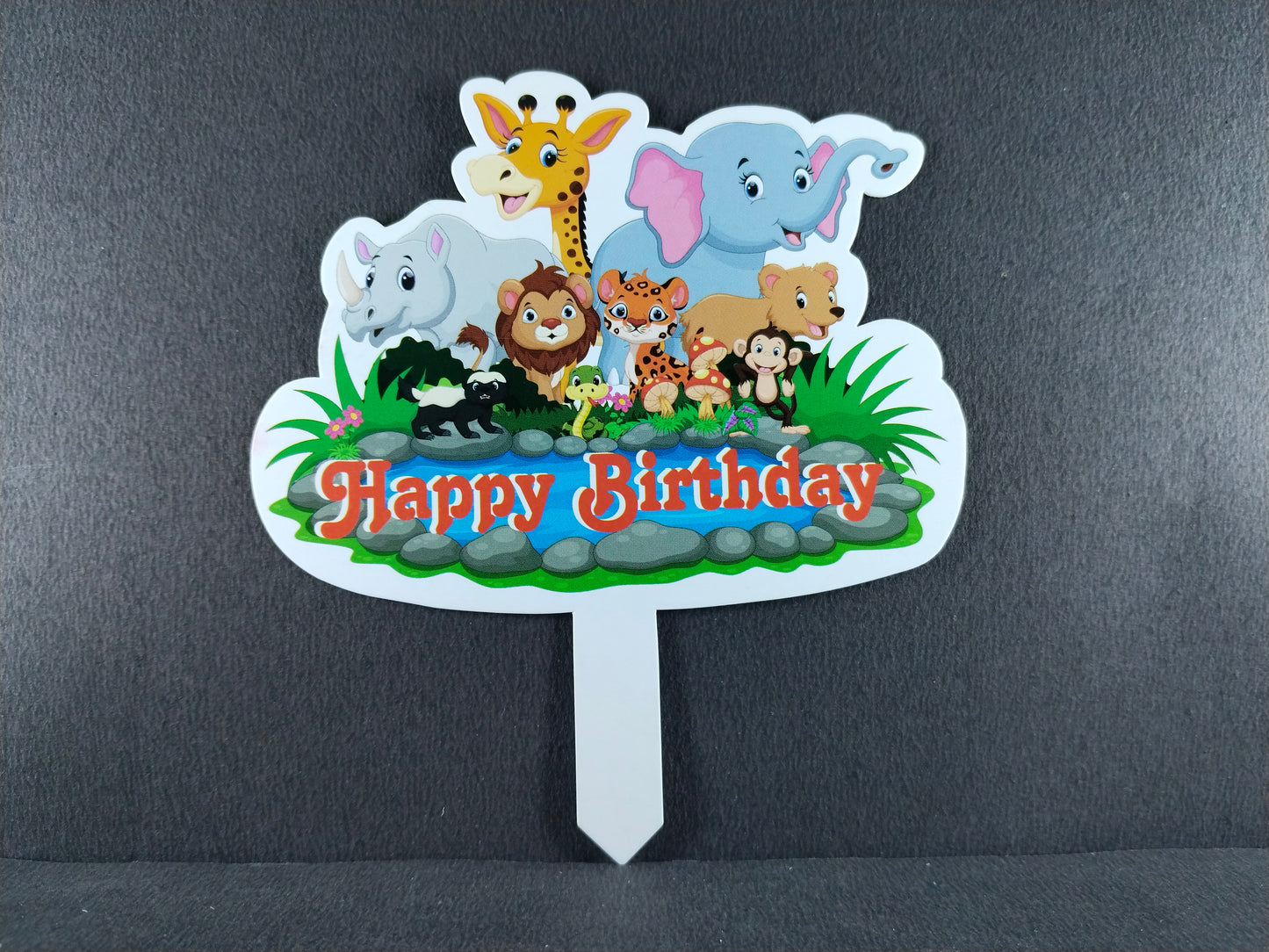 Birthday Decoration Kit - Jungle Theme Animal Theme for Simple Birthday Decorations at Home - Jack&Jinn