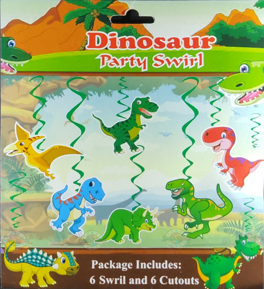 Dino Theme Swirls and Cutouts - Jack&Jinn