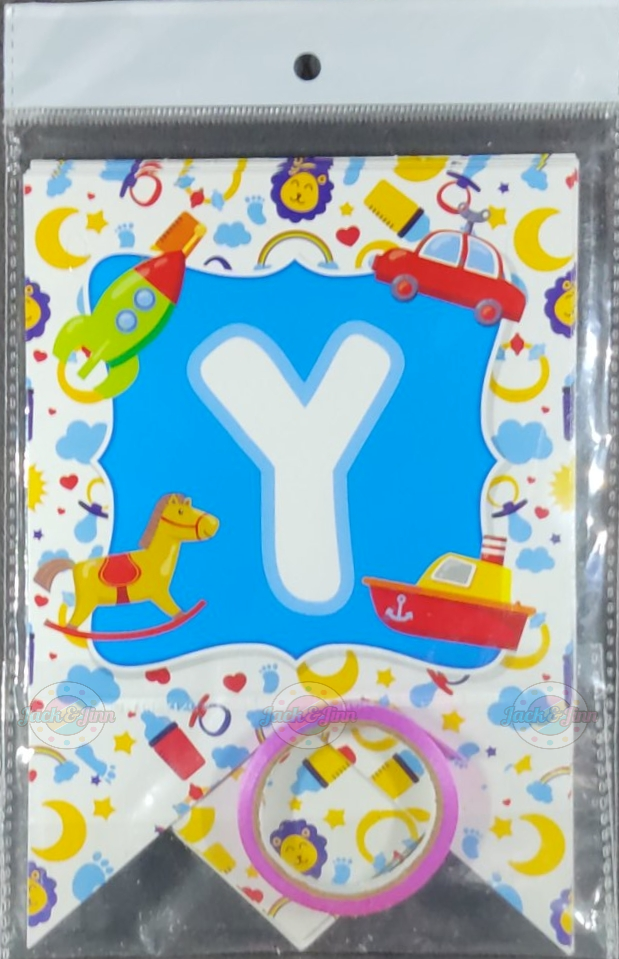 Birthday Decoration Kit - First Birthday Boy for Simple Birthday Decorations at Home - Jack&Jinn