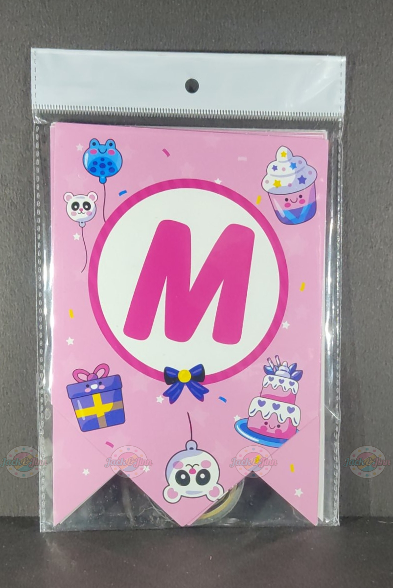 Birthday Decoration Kit - First Birthday Girl for Simple Birthday Decorations at Home - Jack&Jinn