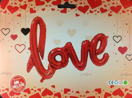 Love Foil Balloon - Red - Jack&Jinn
