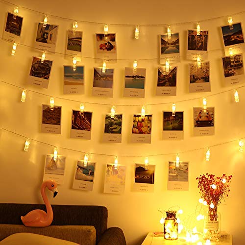 Clips Light for Photo Hanging (Warm White)