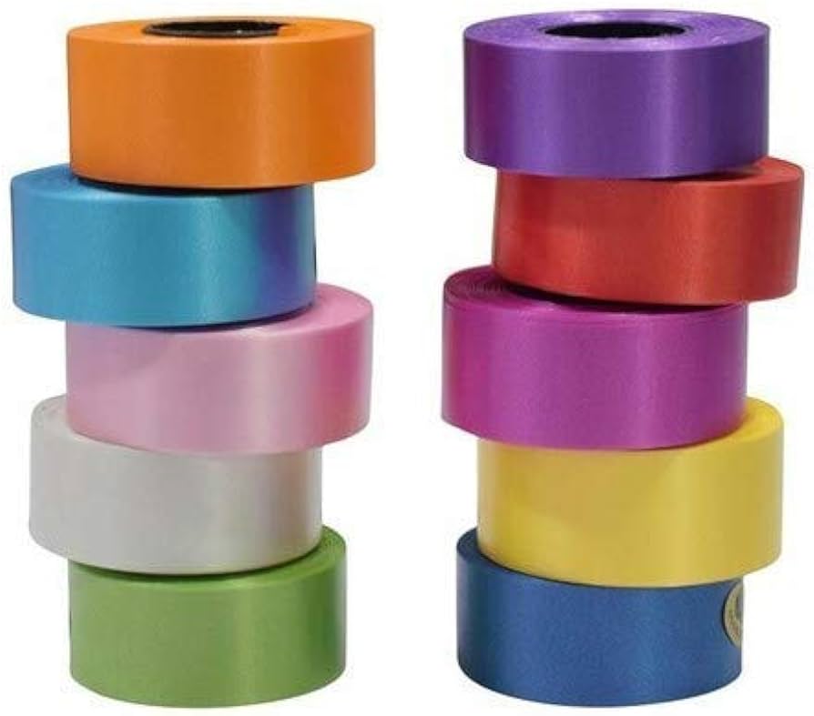 Satin Curly Balloon Ribbon - 25mm