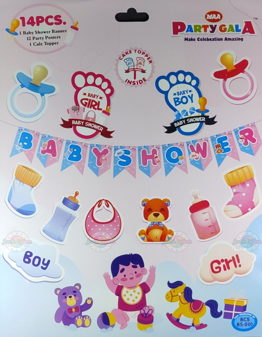 Baby Shower Decoration Kit - Jack&Jinn