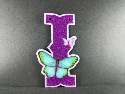 Birthday Banner - Butterfly Theme for Simple birthday decorations at Home