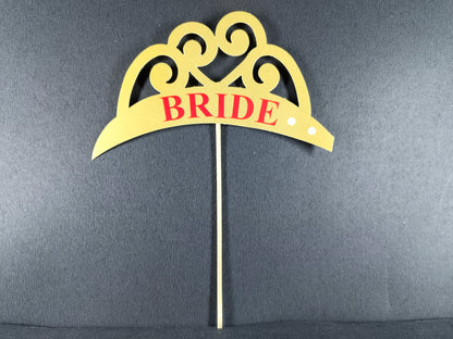 Photo Props for Bridal Shower and Bachelorette Party - 19 Pieces