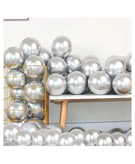 Silver Chrome Balloons