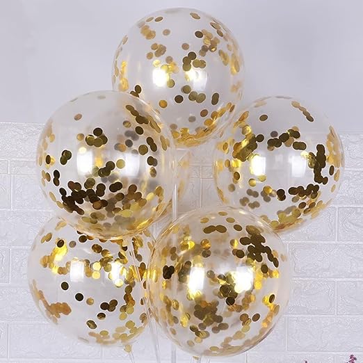 Exclusive Gold Confetti Balloons for Stunning Decorations