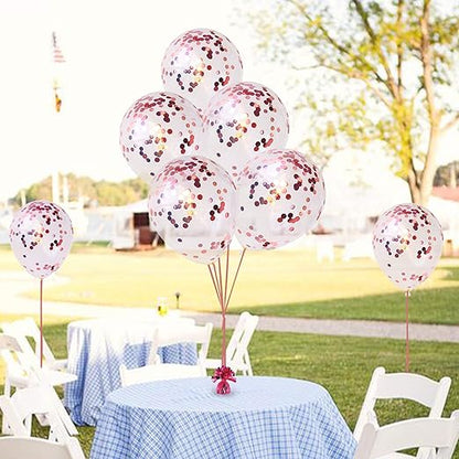 Exclusive Rose Gold Confetti Balloons for Stunning Decorations