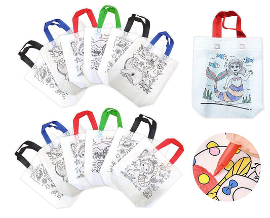 DIY Coloring Bag - Assorted Design - 1 piece