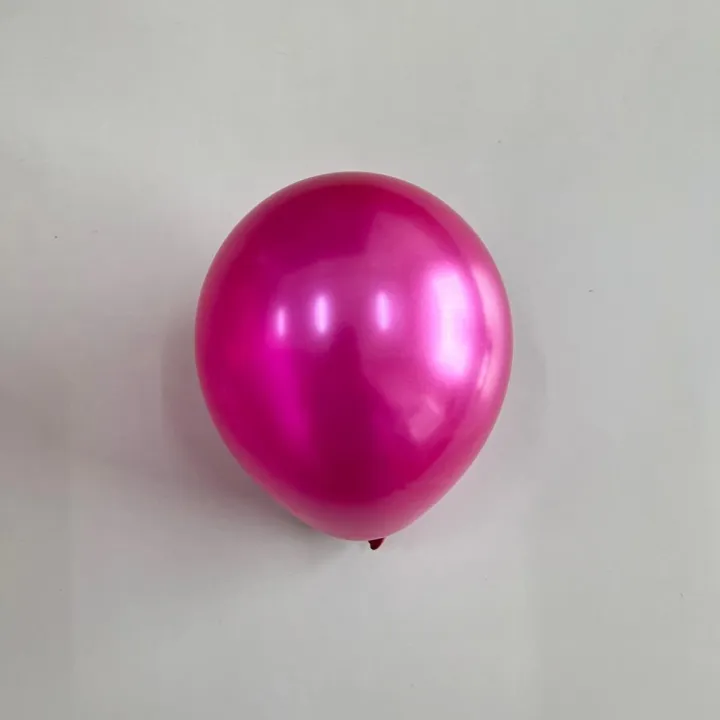 Exclusive Dark Pink Wine Metallic Balloons for Stunning Decorations