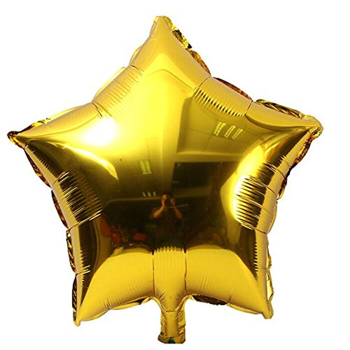 Gold Star Foil Balloon - 18 Inch