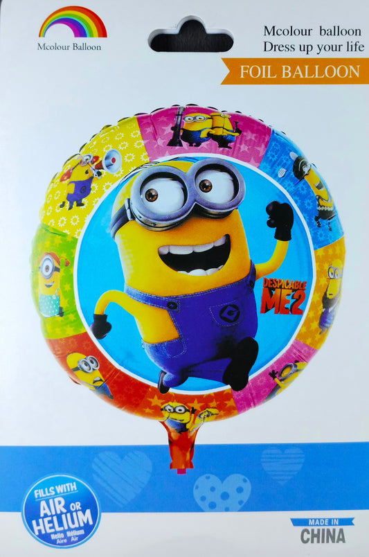 Minion Foil Balloon Single